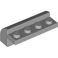 Lego kostka (kostička) 2x4x1 1/3 zakulacená nahoře, světle modro šedá (4260409)
